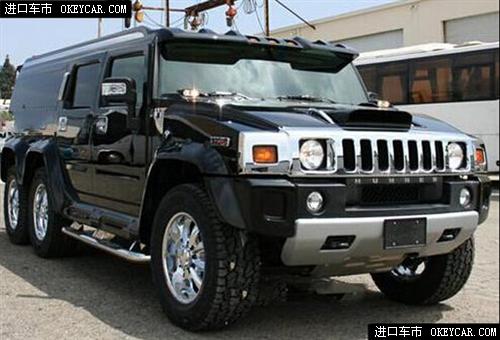 大连新款悍马h6黑色外观霸气十足 顶配低配多选 【大连大津】